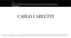 Desktop Screenshot of carlocarletti.com