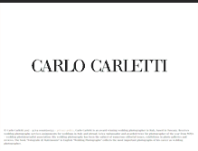 Tablet Screenshot of carlocarletti.com